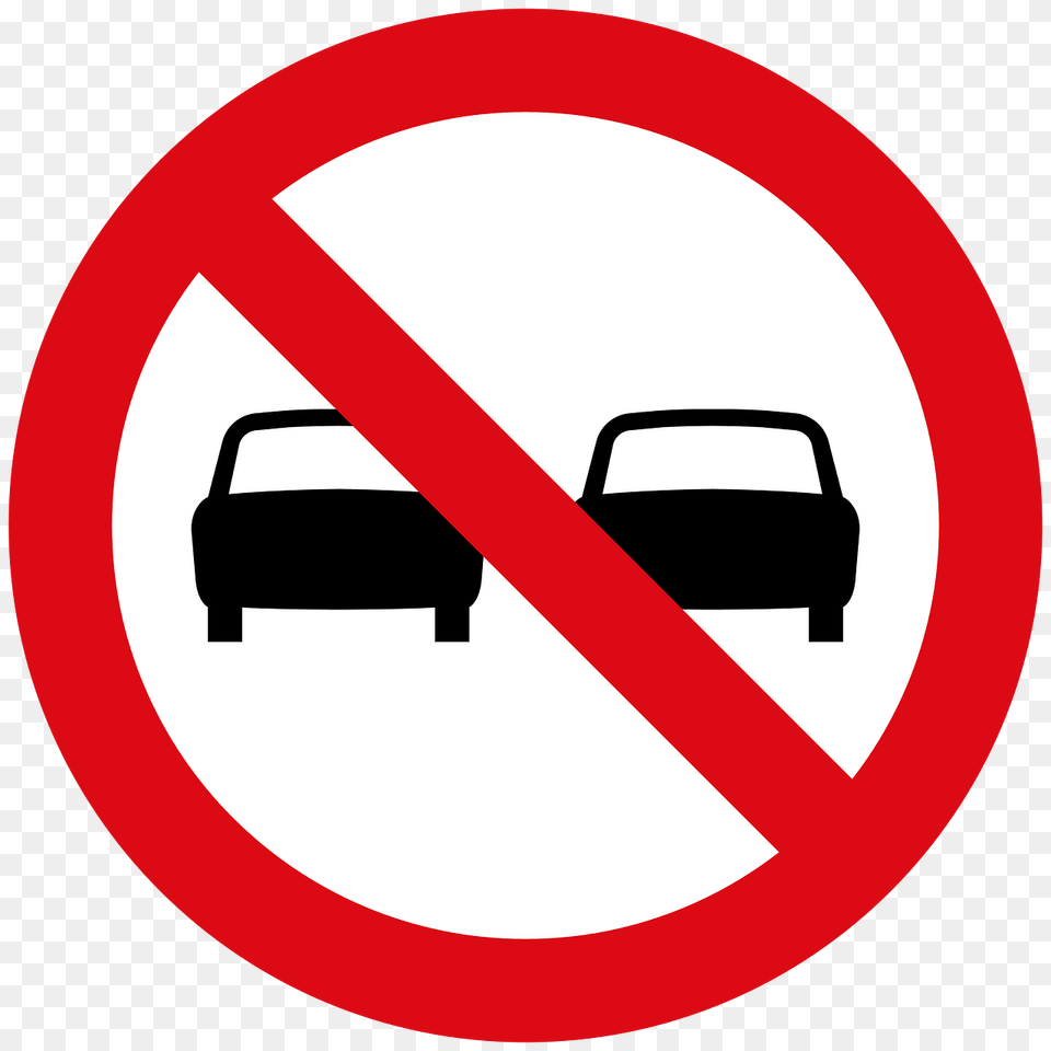 No Overtaking Sign In Liberia Clipart, Symbol, Road Sign Png
