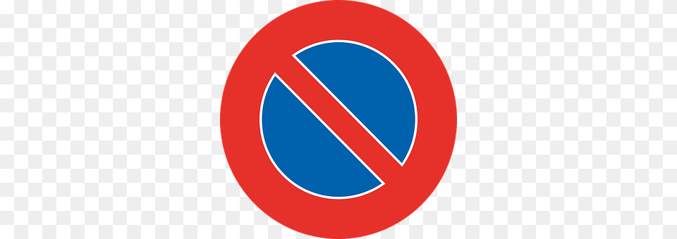 No Parking Sign, Symbol, Road Sign, Disk Free Png Download