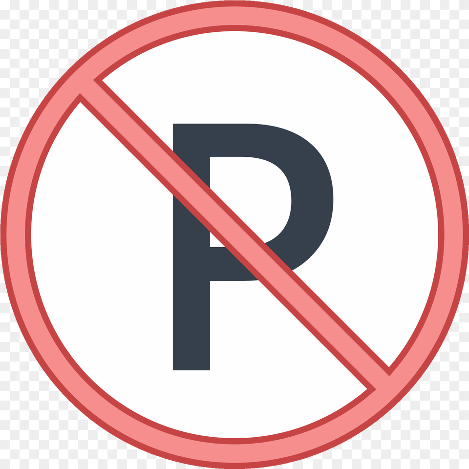 No Parking Icon Download No Parking Sign, Symbol, Road Sign, Disk Free Png