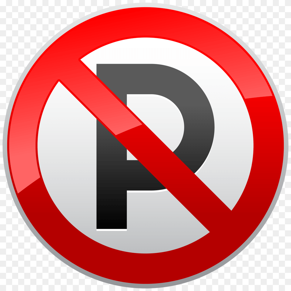 No Parking Prohibition Sign Clipart, Symbol, Road Sign Free Transparent Png