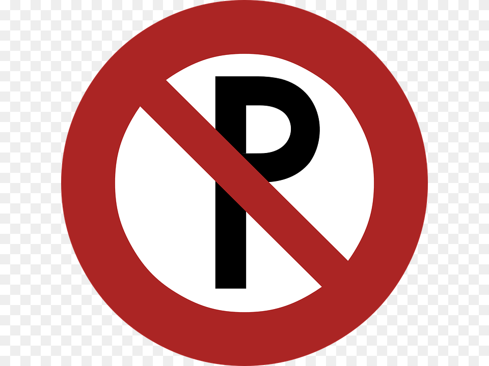 No Parking Road Sign, Symbol, Road Sign Free Transparent Png