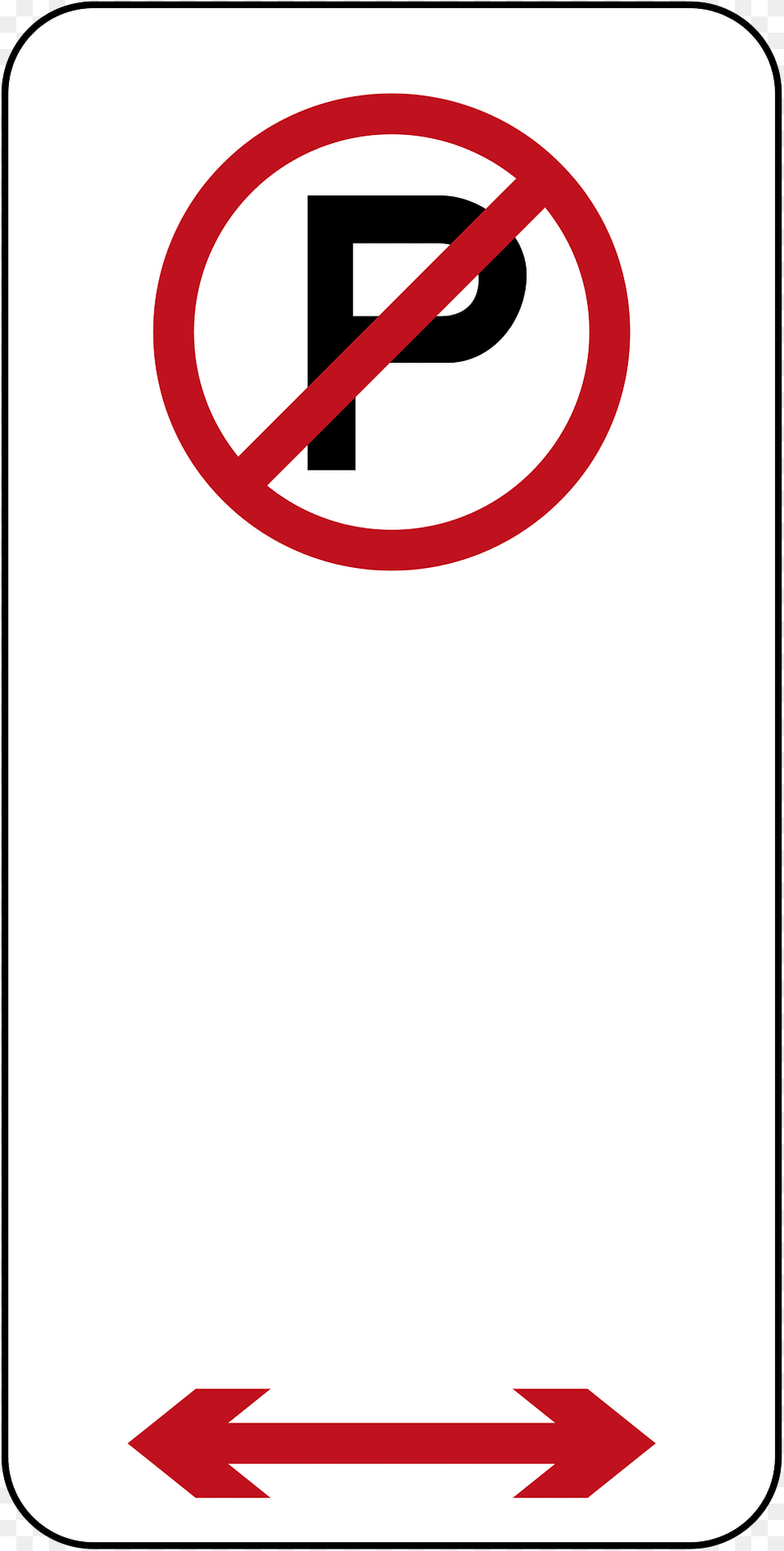 No Parking Sign In Australia Clipart, Symbol, Road Sign, First Aid Png