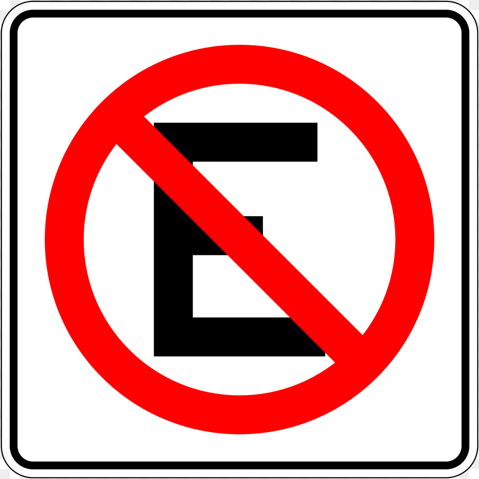 No Parking Sign In Mexico Clipart, Symbol, Road Sign Free Transparent Png