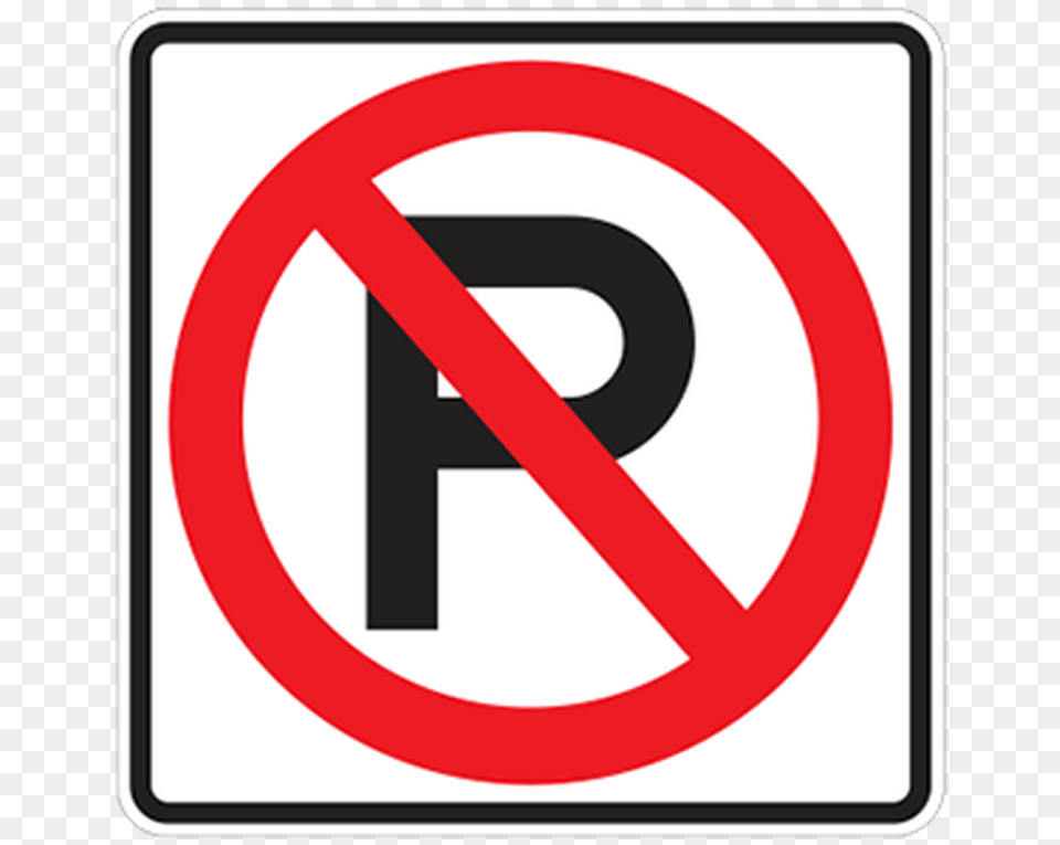 No Parking Symbol No Turn On Red Arrow Sign, Road Sign Png Image