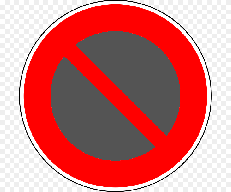 No Parking Traffic Sign Sign Regulatory Sign Verboten Schild, Symbol, Road Sign, Stopsign Free Png