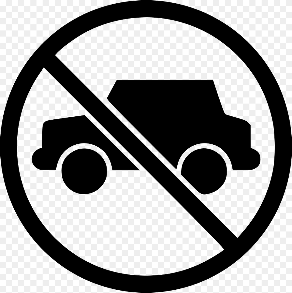 No Parking Zone, Symbol, Sign, Stencil Png Image