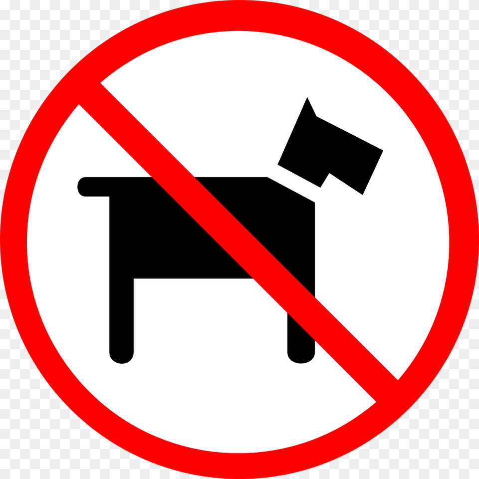 No Pets Allowed Dogs Sign Signage Prohibited No Dogs Allowed Sign Clip Art, Symbol, Road Sign Free Png Download