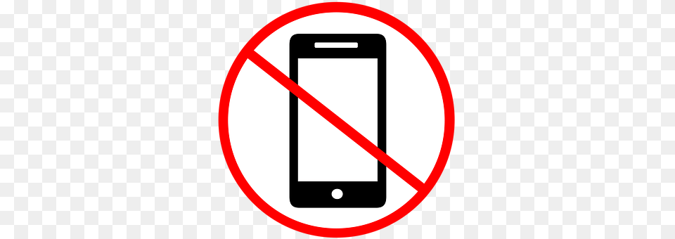 No Phone Electronics, Mobile Phone, Symbol, Sign Free Png