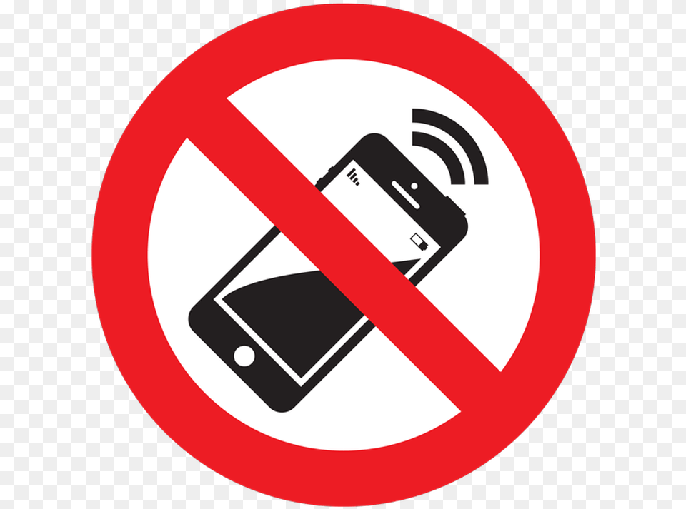 No Phones Allowed Sign, Electronics, Mobile Phone, Phone, Symbol Free Transparent Png