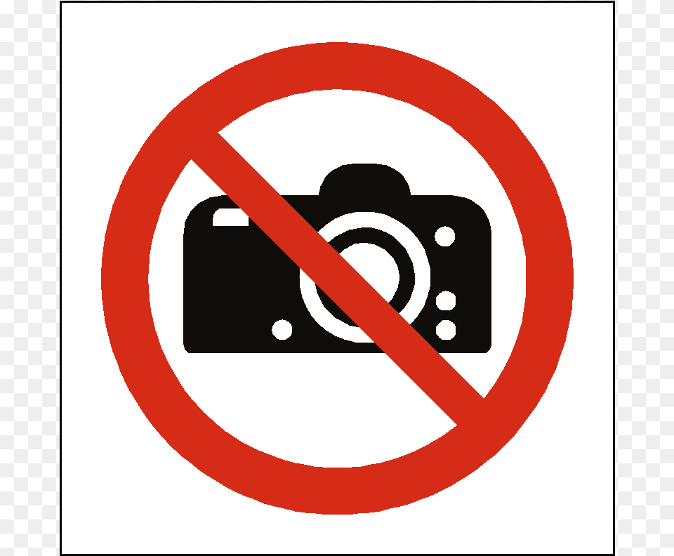 No Photography Symbol Label Dumping Not Allowed Sign, Road Sign Png
