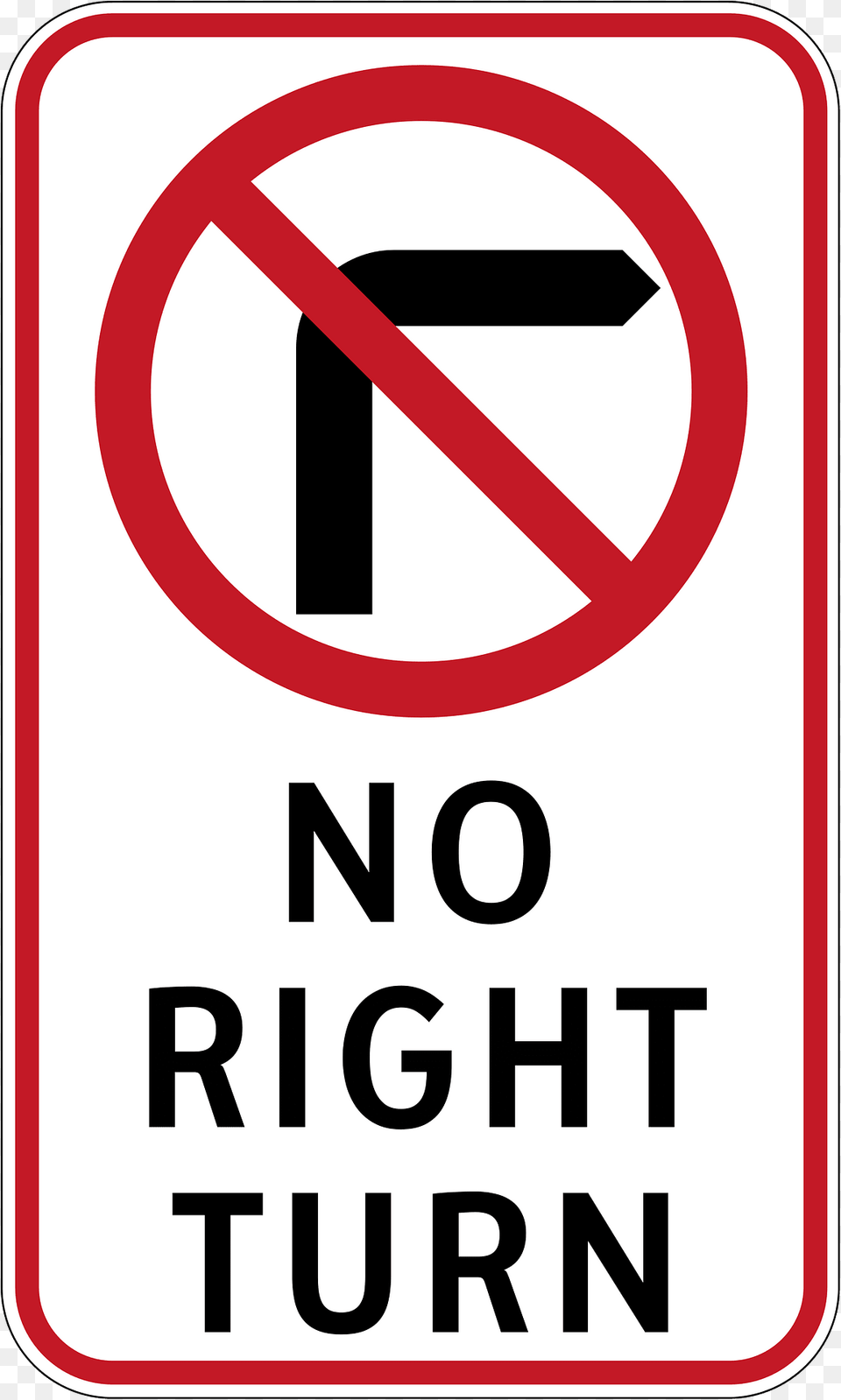 No Right Turn Sign In Philippines Clipart, Symbol, Road Sign, Mailbox Png Image