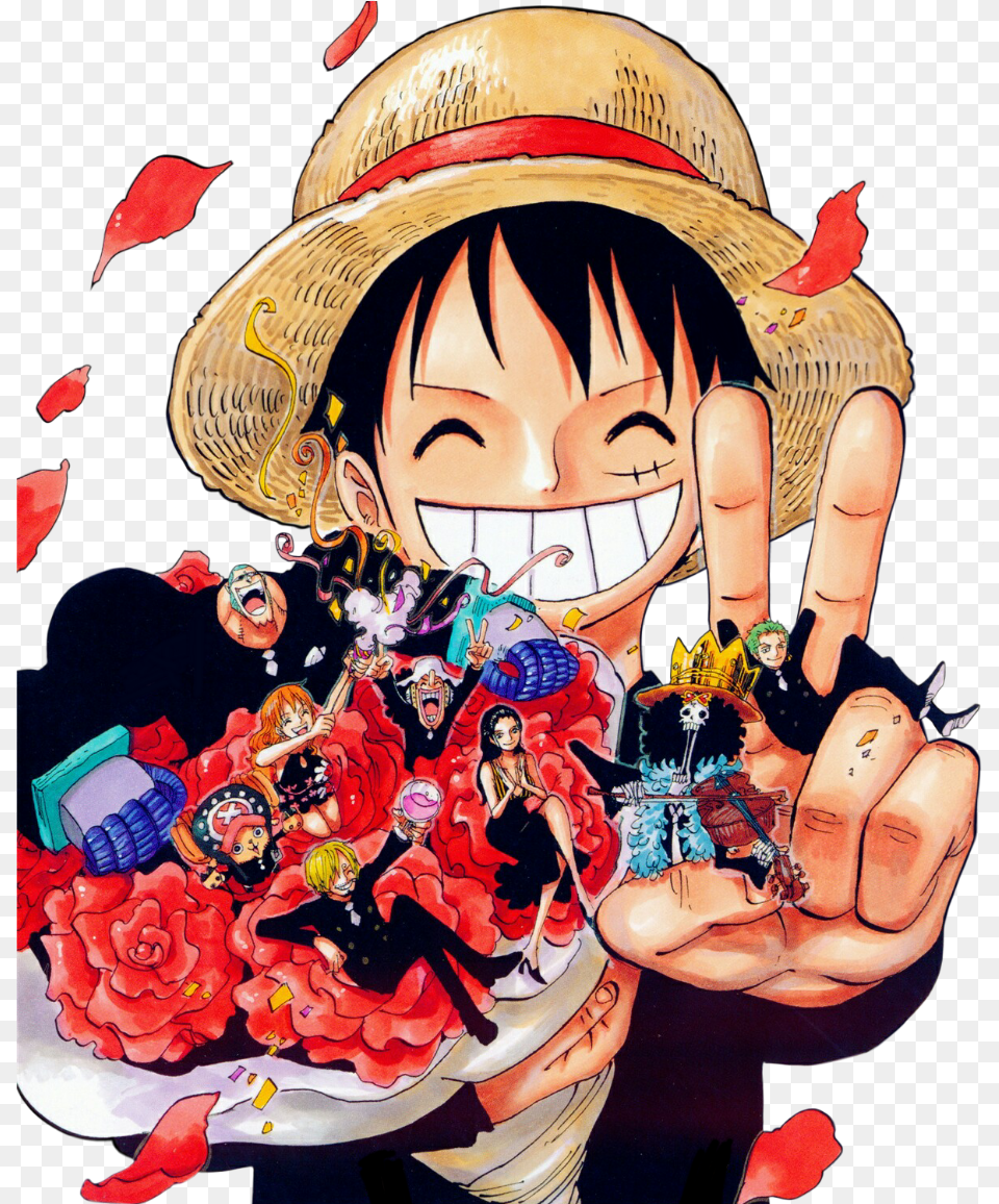 No Robin One Piece Tumblr Images Anime Happy Birthday One Piece, Publication, Book, Comics, Adult Free Png Download