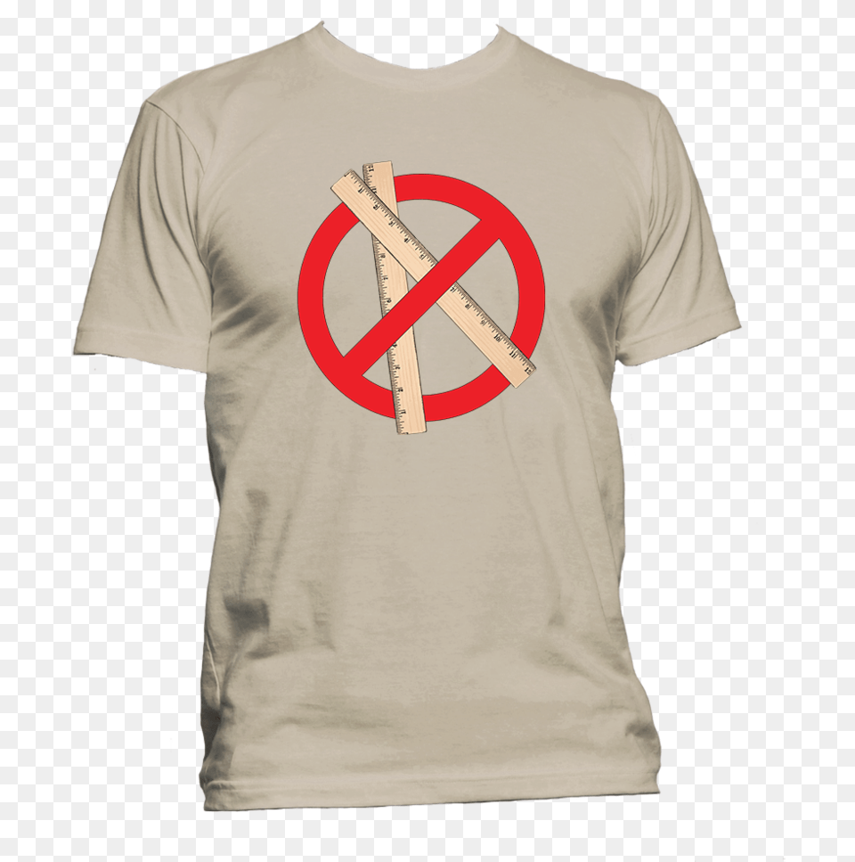 No Rulers Mockup Mens Sand 7 Rings Shirt, Clothing, T-shirt, Symbol Free Png