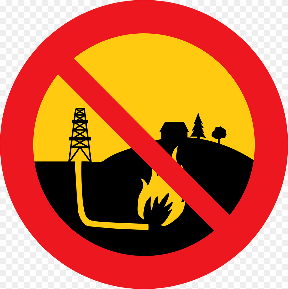 No Shale Gas Clipart, Sign, Symbol, Road Sign Png