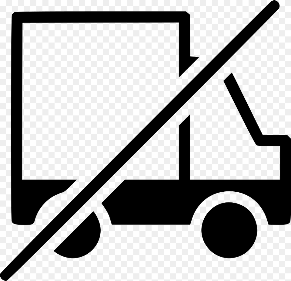 No Shipping Delivery Truck Vehicle Transport Svg No Shipping Icon, Smoke Pipe, Stencil Png