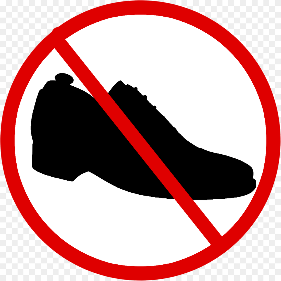 No Shoes Allowed Clip Art, Clothing, Footwear, Shoe, Sneaker Free Png Download