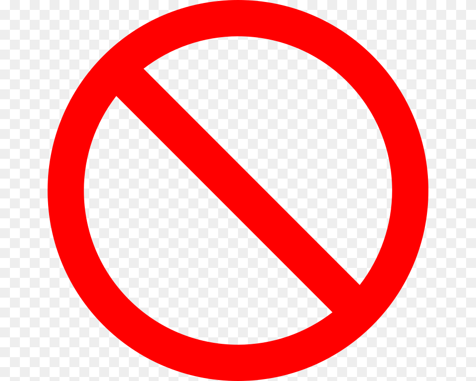 No Sign, Symbol, Road Sign, Stopsign Png