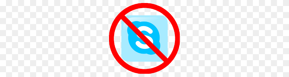 No Skype, Disk, Outdoors, Sign, Symbol Free Transparent Png