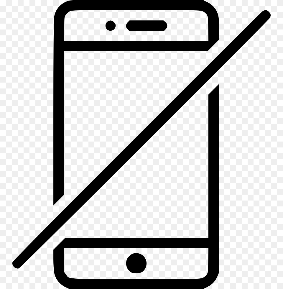 No Smartphone Icon, Electronics, Mobile Phone, Phone, Smoke Pipe Free Transparent Png