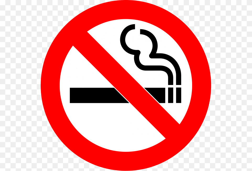No Smoke Transparent, Sign, Symbol, Road Sign Free Png Download