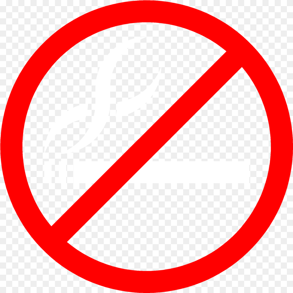 No Smoking Circle No Sign Clip Art, Symbol, Road Sign Png