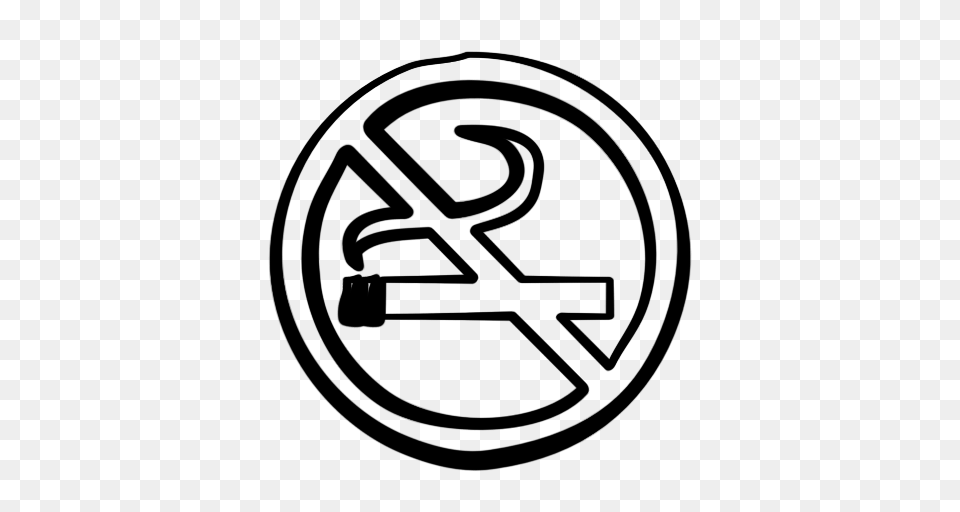 No Smoking Cliparts, Gray Png Image
