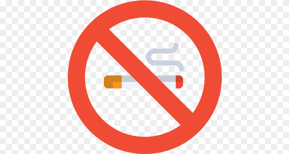 No Smoking Flaticon Wheel, Sign, Symbol, Road Sign Png