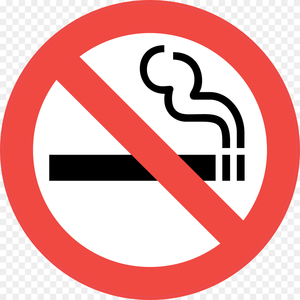 No Smoking Floor Mark No To Cigarettes Sign, Symbol, Road Sign Png Image