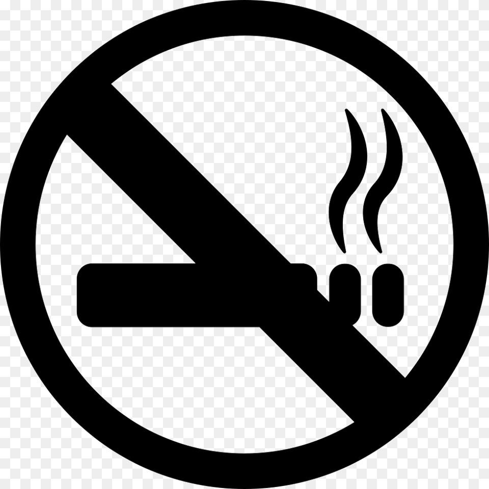 No Smoking High Quality Image Arts, Sign, Symbol, Disk, Road Sign Free Png Download