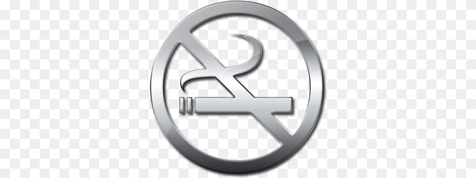 No Smoking Icon Clipart Best Solid, Symbol, Emblem, Disk, Logo Png Image