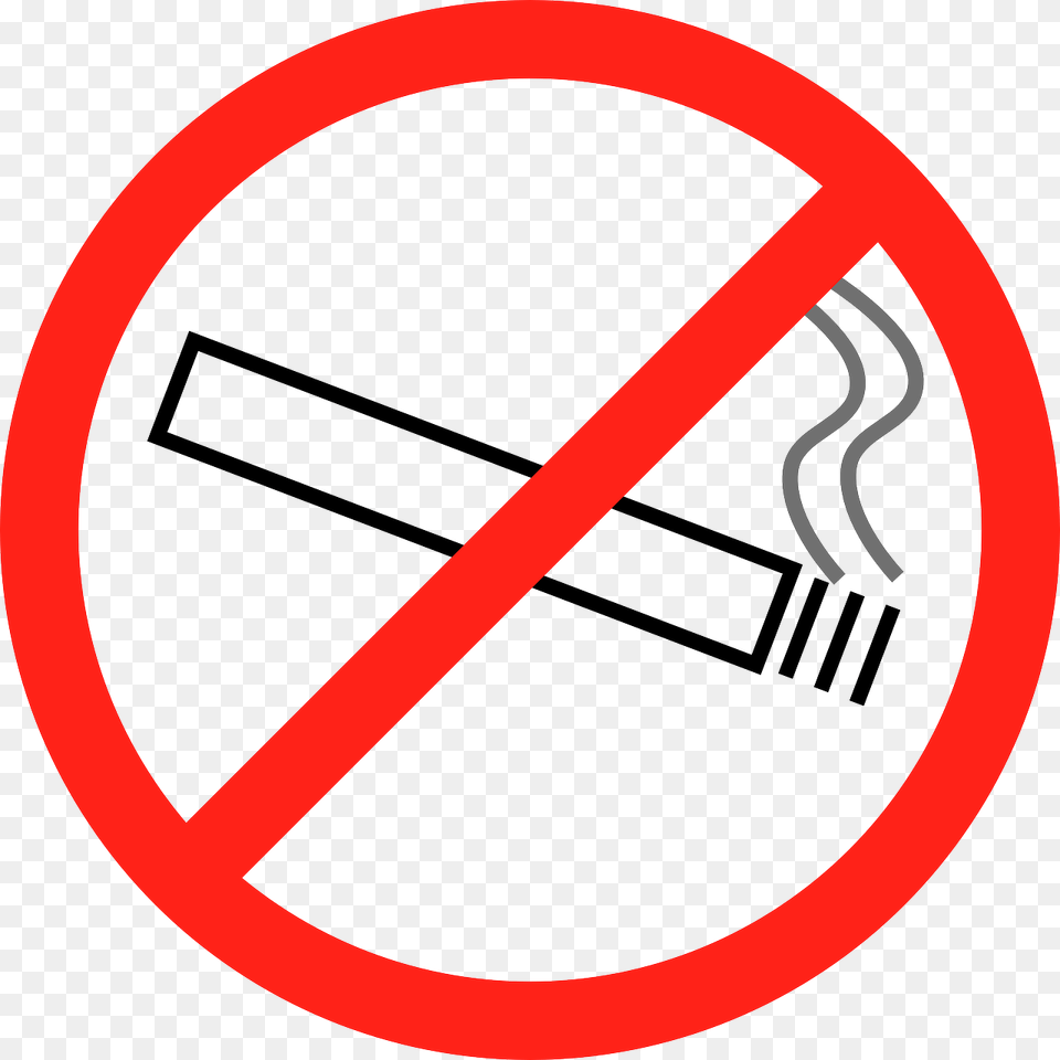 No Smoking Images Are To No Smoking Clipart, Sign, Symbol, Road Sign Png