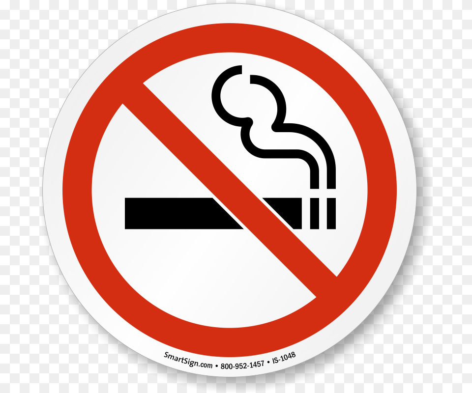 No Smoking In Office, Sign, Symbol, Road Sign Free Png Download