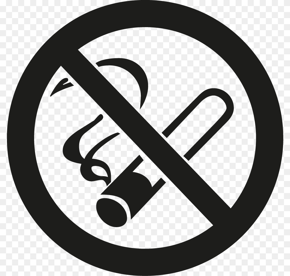 No Smoking Sign, Sticker, Symbol, Disk Png