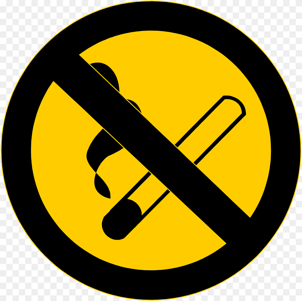 No Smoking Sign Clip Art N3 Poster On Hazards Of Smoking, Symbol, Road Sign, Disk Free Transparent Png