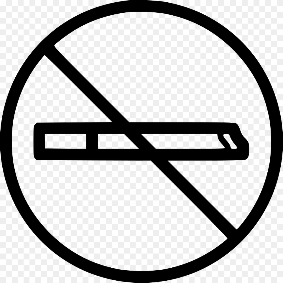 No Smoking Sign Soy Icon, Symbol, Road Sign Free Png Download