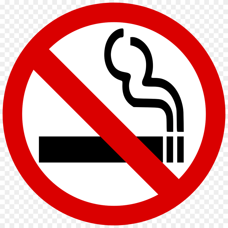 No Smoking Symbol, Sign, Road Sign Png