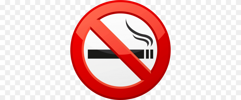 No Smoking Transparent Image And Clipart, Road Sign, Sign, Symbol, Disk Free Png Download
