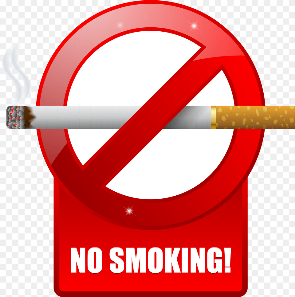 No Smoking Warning Images Cigarette Clipart No Smoking, Sign, Symbol, Dynamite, Weapon Png