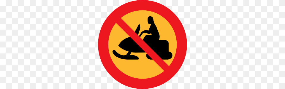 No Snowmobiles Sign Clip Art, Symbol, Road Sign, Adult, Female Png
