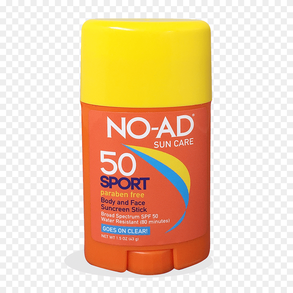 No Sport Spf Body And Face Sunscreen Stick, Cosmetics, Deodorant, Food, Ketchup Png