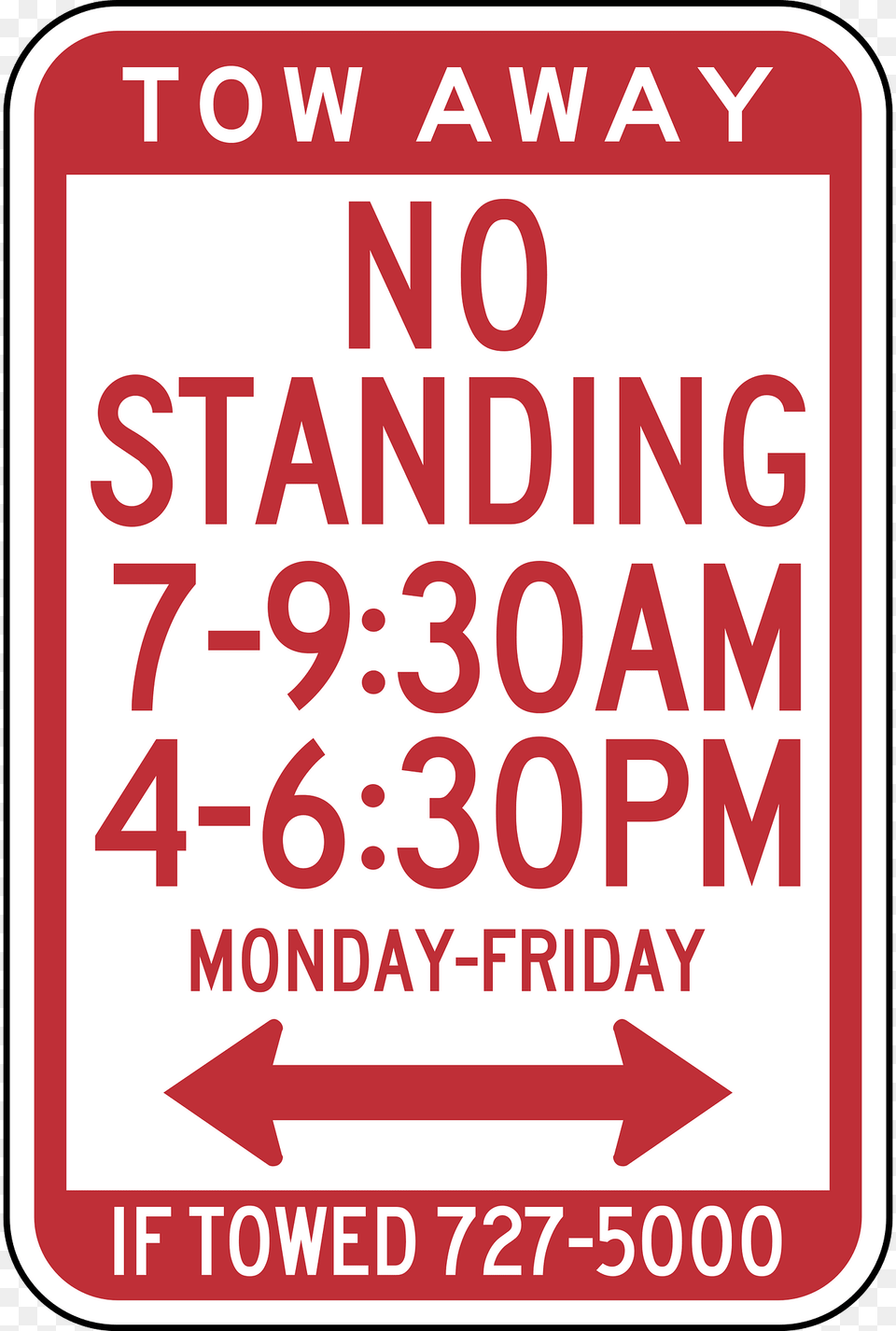 No Standing With Time Restrictions Washington Dc Clipart, Sign, Symbol, Bus Stop, Outdoors Free Transparent Png