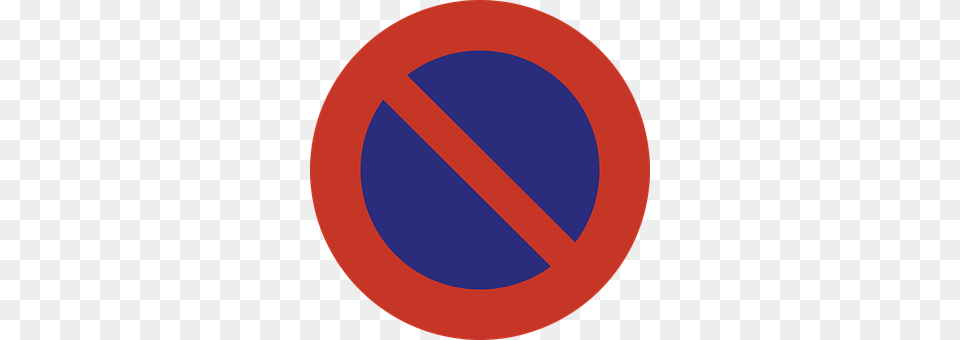 No Stopping Sign, Symbol, Road Sign, Disk Free Png