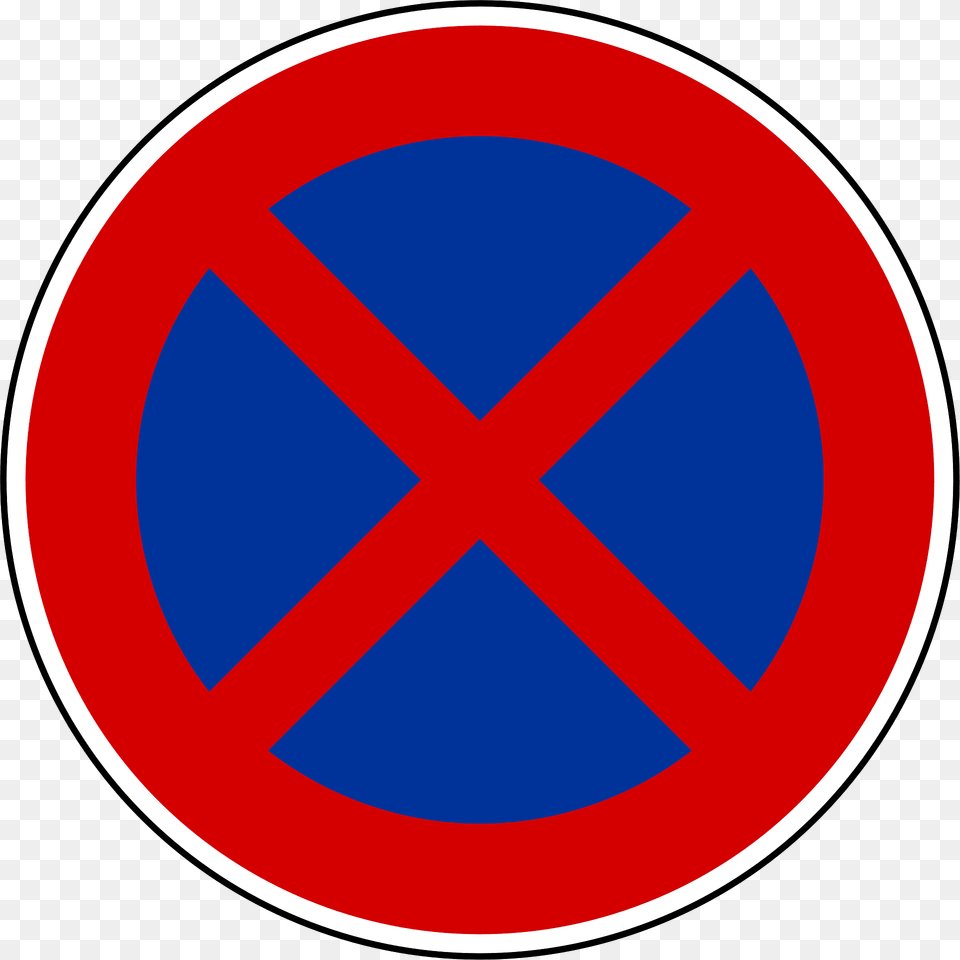 No Stopping Clipart, Sign, Symbol, Road Sign Png Image
