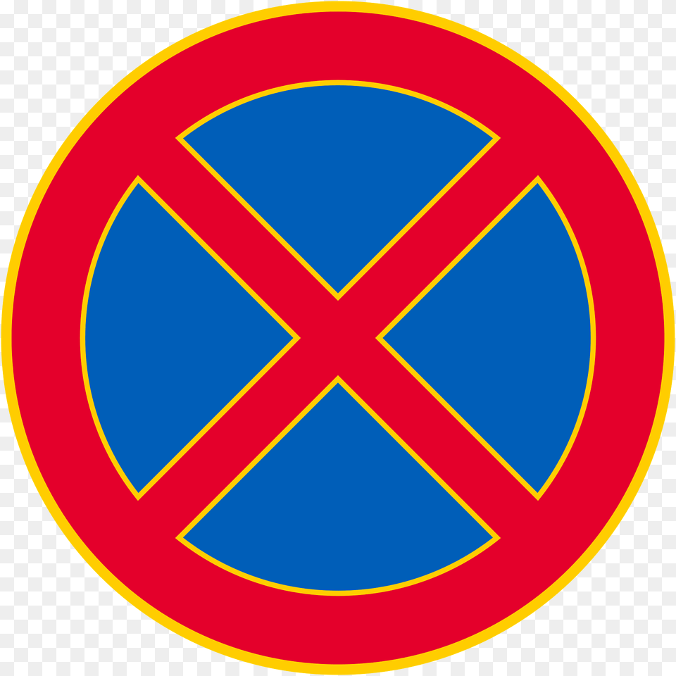 No Stopping Sign In Finland Clipart, Symbol Png