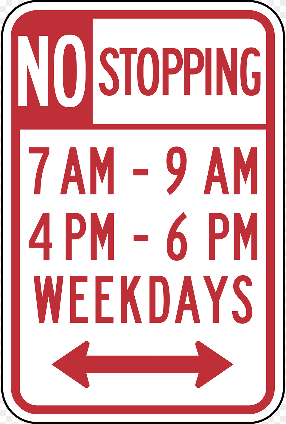 No Stopping With Time Restrictions New York State Clipart, Sign, Symbol, Text, First Aid Png