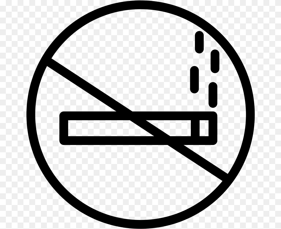 No Straw Icon, Gray Png