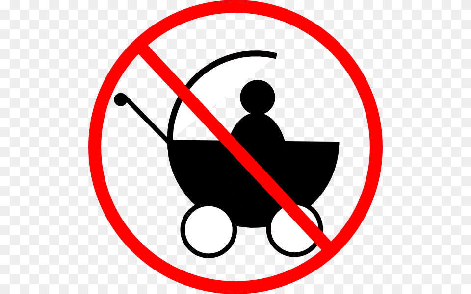 No Strollers Allowed Clip Art, Sign, Symbol, Device, Grass Png Image