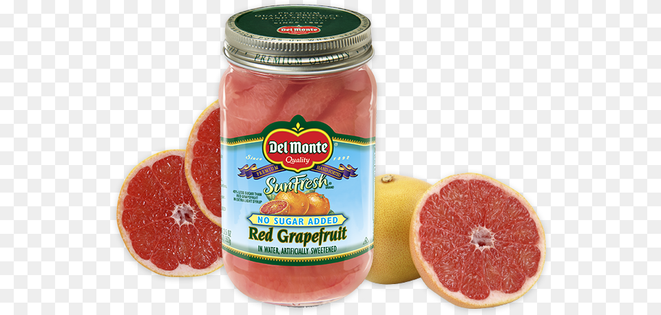 No Sugar Added Pink Grapefruit Dole, Citrus Fruit, Food, Fruit, Plant Free Transparent Png