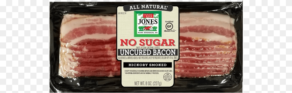 No Sugar Bacon Jones Dairy Farm, Food, Meat, Pork, Credit Card Free Transparent Png