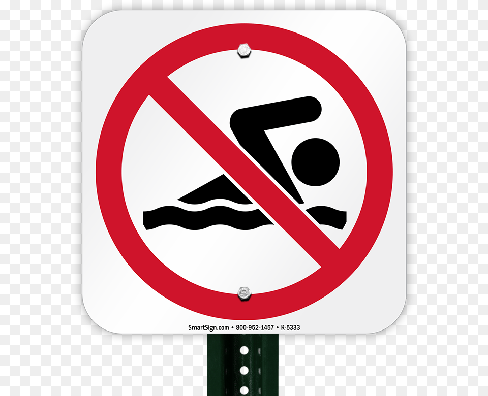 No Swimming Sign, Road Sign, Symbol Png